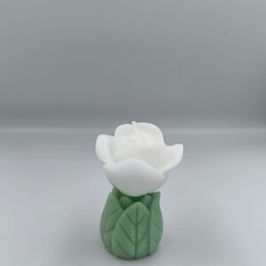 شموع على شكل وردة معطرة(12حبة)