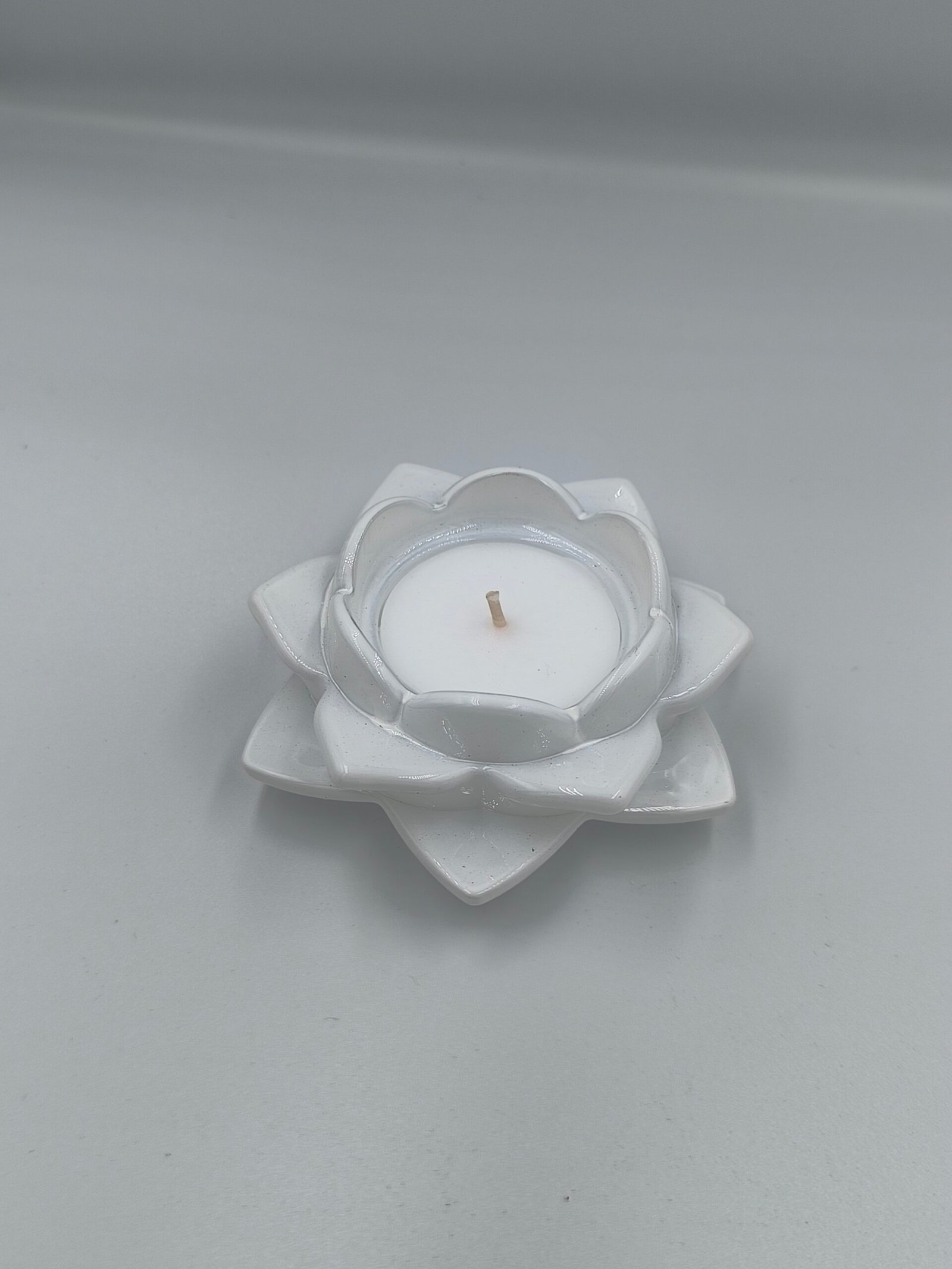 شموع وردة سرميك(12حبة)