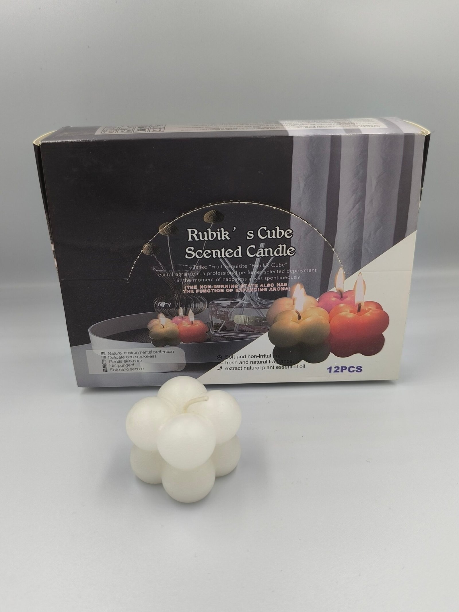 شموع بابلز ميني(12قطعة)