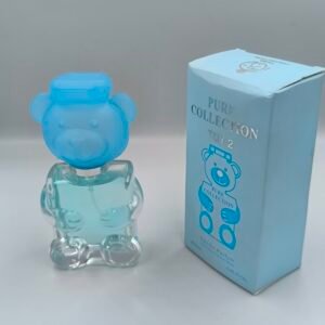 عطر اطفال ازرق شكل دب جديد(12قطعة)