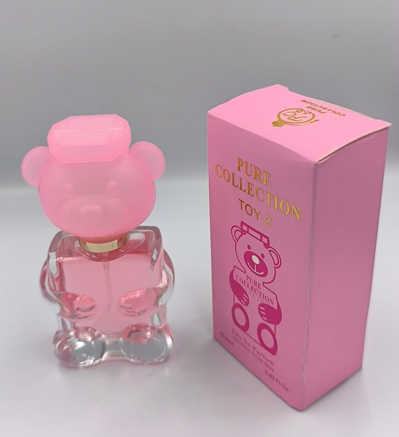 عطر اطفال زهري شكل دب جديد(12قطعة)