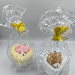 توزيعات مواليد ميداليه دبدوب مع منشفة